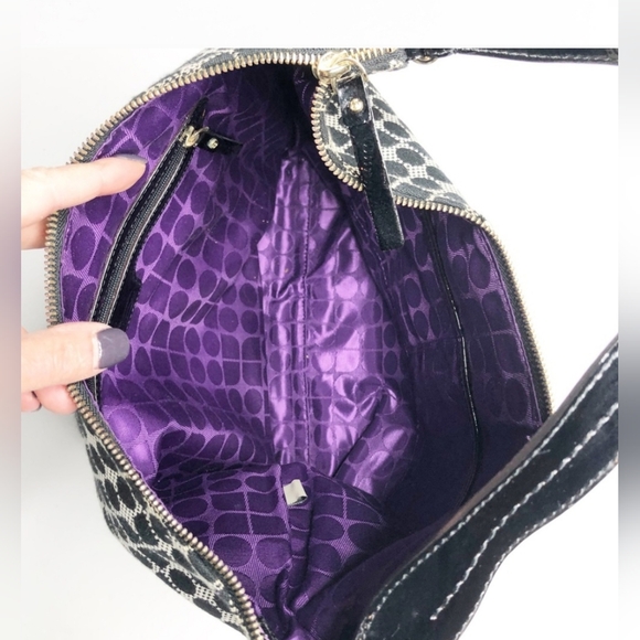 Kate Spade Classic Noel Joisan Black/Cream Shoulder Bag - Picture 6 of 7